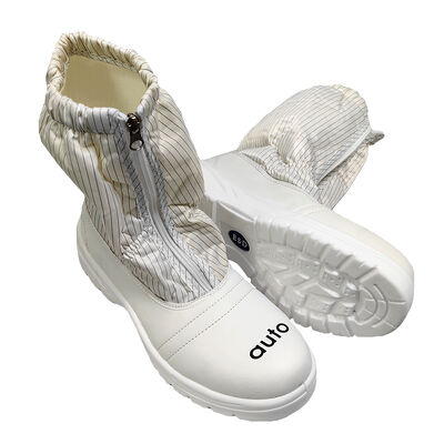 Beyaz ESD Antistatik Sünger Kompozit Tüp Kısa Botlar