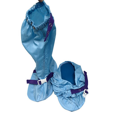 ESD Tozsuz Temiz Oda PVC Yumuşak Tabanlı Yüksek Çizme