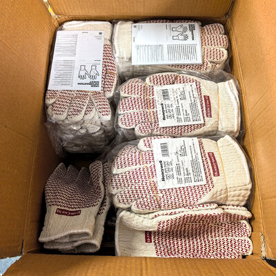 Yüksek Sıcaklıktaki Çalışmalar için Nitril Daldırma Isıya Dayanıklı Eldivenler