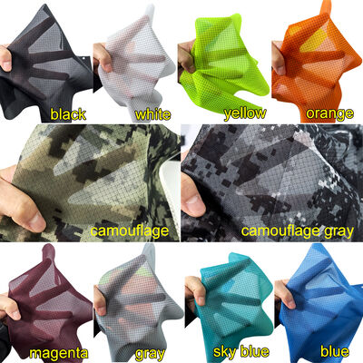 Kamuflaj Baskılı Yüksek Performanslı ESD Elmas Kafes Örme Kumaş – %87 Polyester + %13 Karbon Fiber