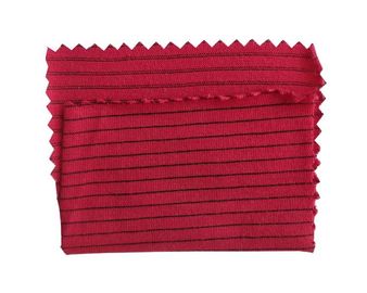Polo Shirt T Shirt Siyah Mavi Kırmızı için ESD Örme Pamuk Anti Statik Kumaş