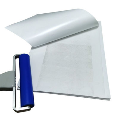 A4 Toz Giderme Tek Kullanımlık PVC Temiz Oda Yapışkan Mat