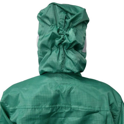 5mm Izgara Polyester Kumaş ESD Palto Anti Statik