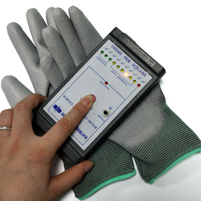Ergonomik Kaymaz ESD Antistatik PU Palmiye Uygun Eldivenler