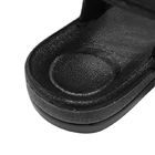 Cleanroom ESD Antistatik Siyah PU Deri Sandalet