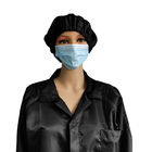 Kapaklı Siyah% 4 Karbon Fiber Unisex ESD Güvenli Giyim Anti Statik