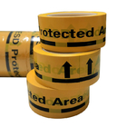 ESD Antistatik PVC Uyarı Yer İşareti Bandı Sarı