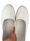 Uzun Kollu ESD Botlar İçin Temiz Oda Anti Statik Ayakkabı Beyaz Deri Üst